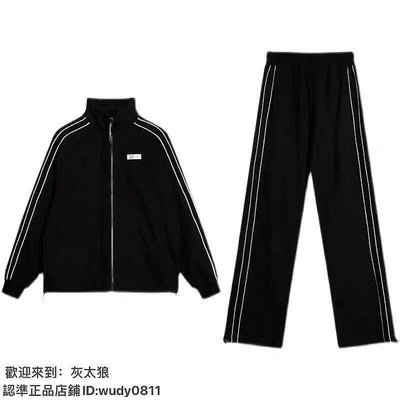 【現貨】公司低價運動休閒服 跑步服 運動服 寬松顯瘦 運動套裝 女 春秋季 學生韓版 衛衣 大碼休閑 兩件套 跑步服