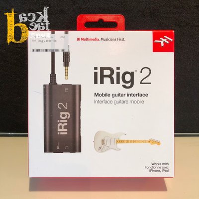 [反拍樂器] IK Multimedia iRig 2 行動錄音介面
