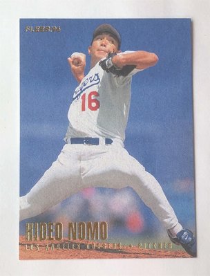 [MLB] 1996 FLEER  Hideo Nomo  野茂英雄 棒球卡