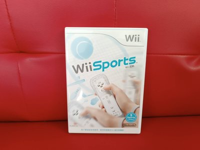 新北市板橋超便宜可面交賣WII原版片--運動 Wii Sports 中文版--實體店面可面交