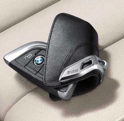 【歐德精品】現貨.原廠BMW G30.G11/G12.F48.F15.F16(F&G)系列皮革鑰匙包,皮質鑰匙盒刀型 (鑰匙皮套).遙控器