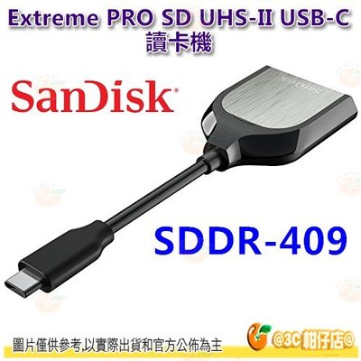 SanDisk Extreme PRO SD USB-C SDDR-409 Type-C 讀卡機 UHS-II 公司貨
