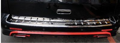 福斯 VW T5 不鏽鋼 後保桿防刮飾板 亮面