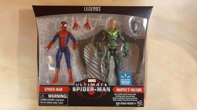 Hasbro 孩之寶 Marvel Legends Spider Man Vulture Set 蜘蛛人 禿鷹 雙人 模型 公仔 玩具 組合 套裝 套組 6吋