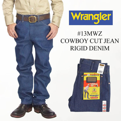【養褲原色28-42腰】美國WRANGLER 13MWZ Cowboy Cut 深藍15OZ重磅硬挺 經典款直筒牛仔褲