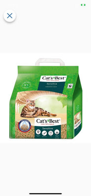 Cat's Best凱優黑標凝結木屑砂強效除臭2.5公斤