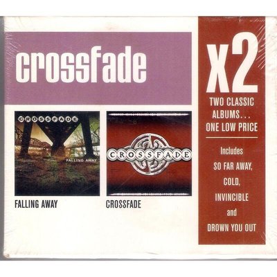 【全新未拆，清庫存】Crossfade克羅飛樂團：Falling Away疏離墮落+Crossfade同名專輯《2CD》
