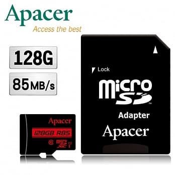 Apacer 宇瞻 128G 128GB MicroSD MicroSDXC TF UHS-I Class10 記憶卡