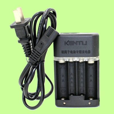 5Cgo【現貨】KENTLI金特力5號(台三號)AA 1.5V充電鋰電池4顆+家電KT-CPH-57智能專用充電器 含稅