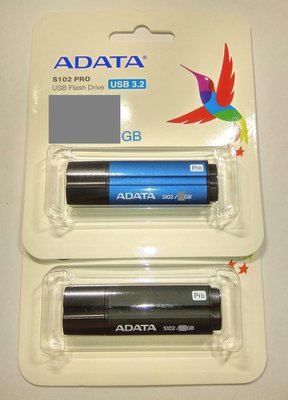 (隨身碟,64GB) S102 PRO 台灣威剛USB 3.2 (64G) ADATA 原廠公司貨 終身保固