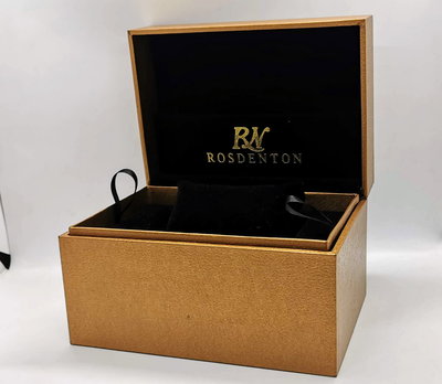 ROSDENTON勞斯丹頓原廠錶盒 收納盒 珠寶盒