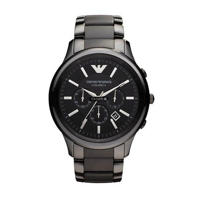 現貨 精品代購 EMPORIO ARMANI 亞曼尼手錶 AR1451 陶瓷 三眼計時日曆石英計時腕錶 手錶 歐美代購 可開發票