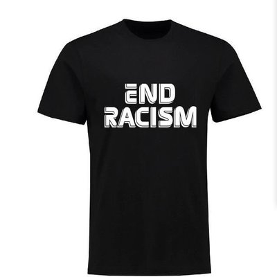 騎士服 F1周邊文字T恤賽車服 END RACISM漢密爾頓 kimi 標語車迷粉絲團隊