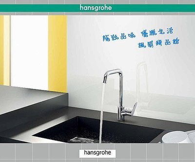 Hansgrohe 廚房龍頭 Focus 德國百年精湛工藝 Kitchen Mixers 31820000