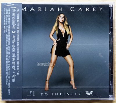 全新未拆！台版CD附大側標！Mariah Carey 瑪麗亞凱莉 #1 to Infinity 真愛永恆冠軍精選+新歌