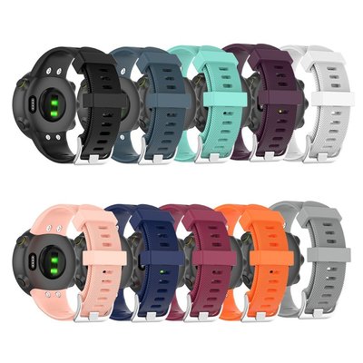 佳明Garmin Forerunner 45/45s智能手錶帶 矽膠錶帶 運動錶帶 替換腕帶 手錶配件