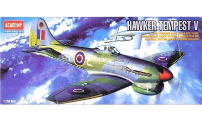 [專業] 1/72 [愛得美 1669 ] HAWKER TEMPEST V 二戰英國 風暴5式 戰鬥機