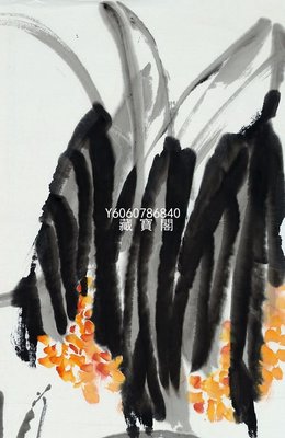 藏寶閣（書畫作品）崔子範字畫作品手繪三尺國畫兔子 桂花酒 裝飾 Csps323