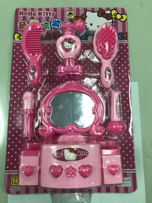 小猴子玩具鋪~~全新正版㊣三麗鷗授權~A456~Hello Kitty 音樂梳妝台 .特價:200元/款