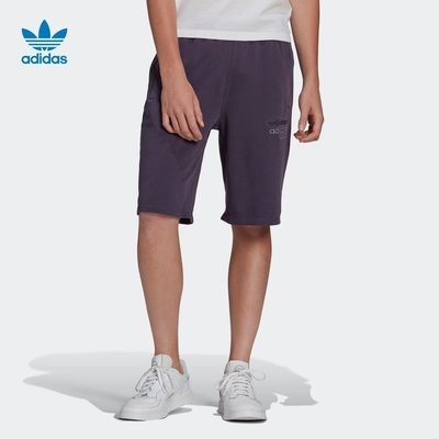 100原廠％Adidas愛迪達官網 三葉草 男裝運動短褲 GL6154