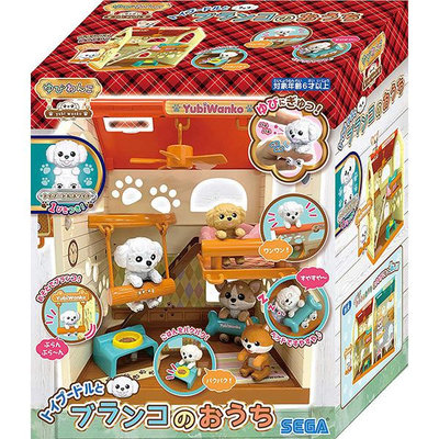 日本SEGA TOYS 拇指狗狗 鞦韆小屋_SG80183 公司貨