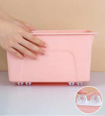 海馬寶寶 DIY黏貼式滑輪 收納箱/收納盒/垃圾桶滾輪 通用小腳輪 4入裝
