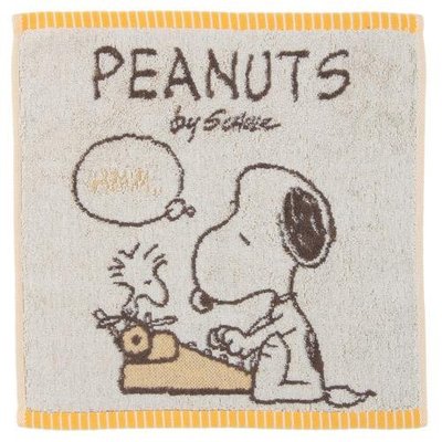 日本製 今治無撚 Snoopy 史努比復古感 大方巾 洗臉巾 現貨供應