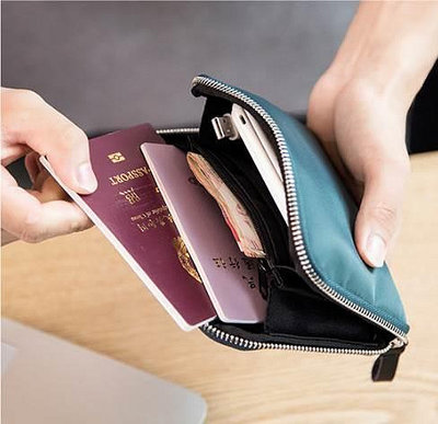 證件收納出國旅行便攜多功能護照夾男錢包小行駛駕駛證收納袋證件保護套女證件包