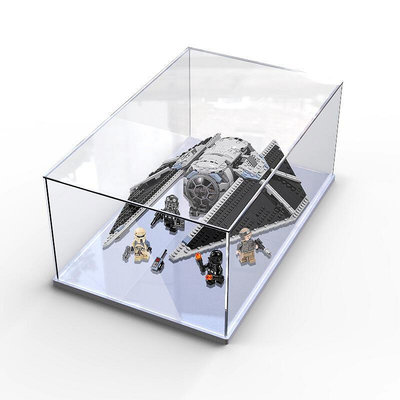 展示盒 防塵盒 收納盒 樂高75154鈦攻擊機俠盜一號鈦戰機亞克力展示盒手辦收納罩子