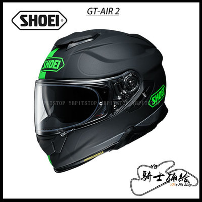 ⚠YB騎士補給⚠ SHOEI GT-AIR II REDUX TC-4 綠黑 全罩 內墨鏡 SENA GT AIR 2