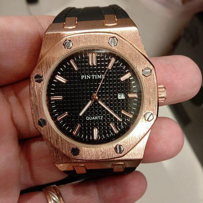 流當手錶拍賣 PINTIME 石英 手錶 9成99新 附保單 價錢您說了算 ZA001