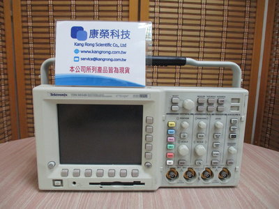 康榮科技二手儀器領導廠商Tektronix TDS3034B 300MHz, 4CH DPO 示波器附探棒