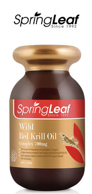 （🐨澳貨紐物）Springleaf-Wild Red Krill Oil 磷蝦油 700mg *60