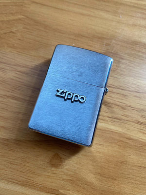 【二手】Zippo標志純銀貼章 徽章 胸針 貼章【染香閣】-2870