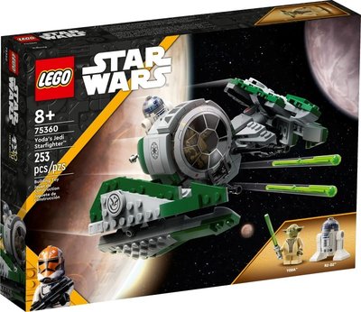 積木總動員 LEGO 75360 星際大戰 尤達的絕地星際戰鬥機 外盒26*19*4.5cm 253pcs
