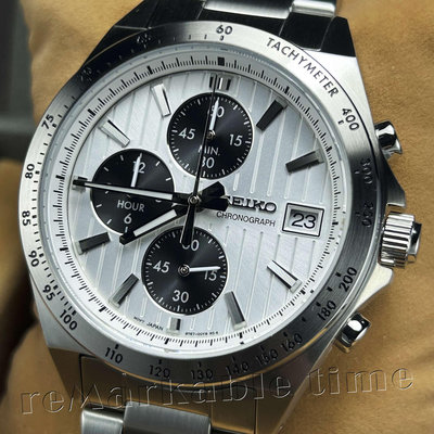 【SEIKO 三眼計時手錶】日本國內限定熊貓款(SBTR039)