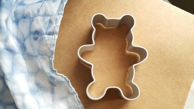 小原屋◕‿◕鋁製胖小熊餅乾烘焙模具 糖霜餅干 黏土工具 烘焙DIY餅乾
