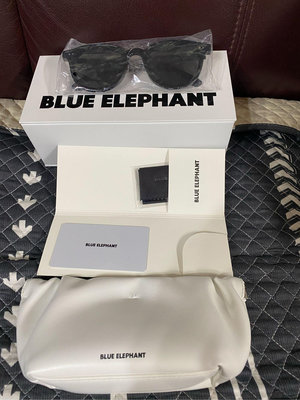 韓國BLUE ELEPHANT墨鏡/太陽眼鏡（Marlon black)全新沒拆封