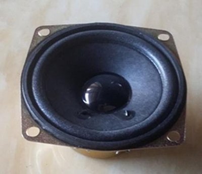 ►1420◄2.5寸方形 4歐3W 66MM 防磁泡邊 全頻喇叭 揚聲器小音響用 藍芽音箱用