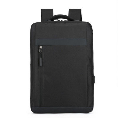 2020大容量雙肩包男士初中學生書包USB商務電腦15.6寸旅行背包女~清倉