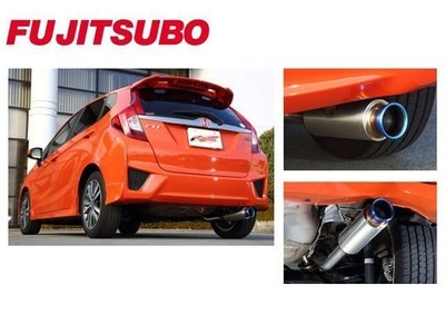 日本 Fujitsubo Rivid TI-TIP 藤壺 排氣管 鈦尾段 Honda Fit GK 2014+ 專用