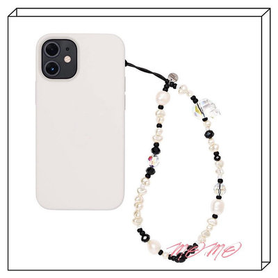 String Ting水晶骷髏頭手機鏈 iPhone全系列適用手機鏈 識別證掛繩 相機掛飾 扣掛繩 手機吊繩 手繩