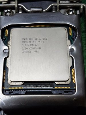 Intel Core i3-550處理器(3.2G)+宏碁H57D02A1主機板《1156腳》整套賣、附原廠風扇與檔板