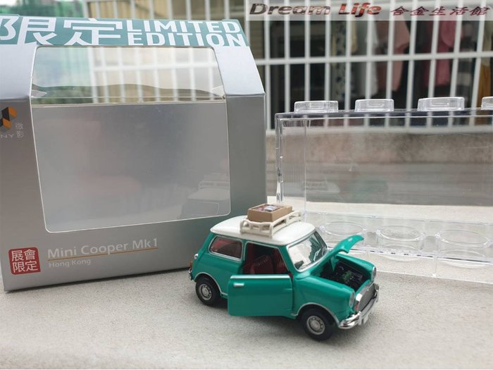 Tiny微影精品 1 64 展會限定mini Cooper Mk1 全新綠色 現貨特惠價 Yahoo奇摩拍賣
