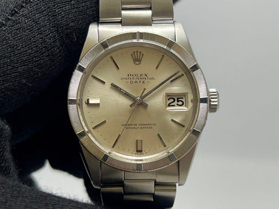 【黃忠政名錶】 勞力士 Rolex 1501 perpetual date T dial 34mm cal.1570 約1969生產製造 已整理如新