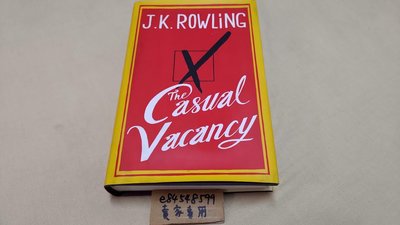 臨時空缺 英文 原文書 精裝版 J·K·羅琳 The Casual Vacancy J. K. Rowling 小說