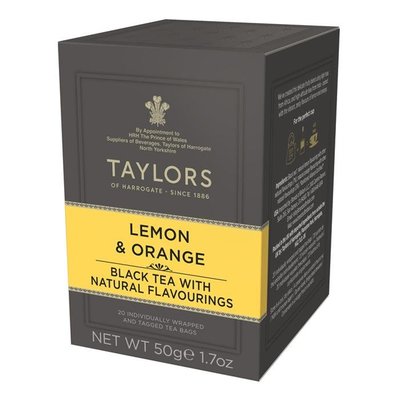 【COCO鬆餅屋】英國 TAYLORS 泰勒茶-檸檬香菊茶 (20入/盒)