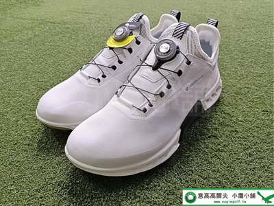 [小鷹小舖] ECCO GOLF Biom C4 130424 51227 高爾夫球鞋 運動鞋 男仕 無釘 BOA旋鈕系統 透氣通風 貼合舒適 '24 NEW