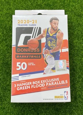 現貨多件優惠 2020-21 Panini NBA Donruss Hanger  籃球卡 卡盒