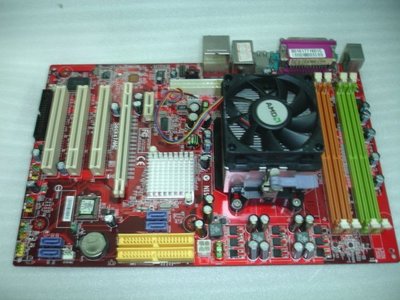 MSI K9NU Neo (MS-7270)主機板 + AMD Athlon 64 X2 3800+雙核CPU含風扇